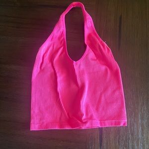 Hot Pink Halter Top